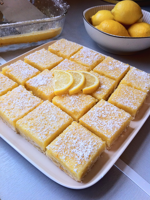 Meyer Lemon Bars | Let's Cook With Bry!